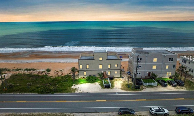 South Ponte Vedra Beach Casa | Oceanfront 3BR Beach House featuring Direct Beach Access Near St. Augustine