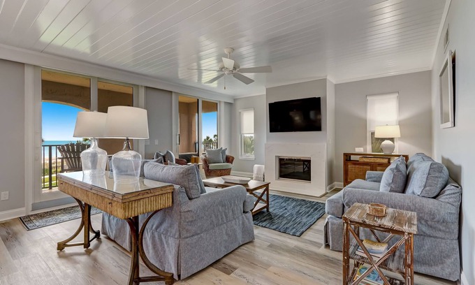 Fernandina Beach Condominio | Oceanfront 3br/3ba Sea Dunes Unit