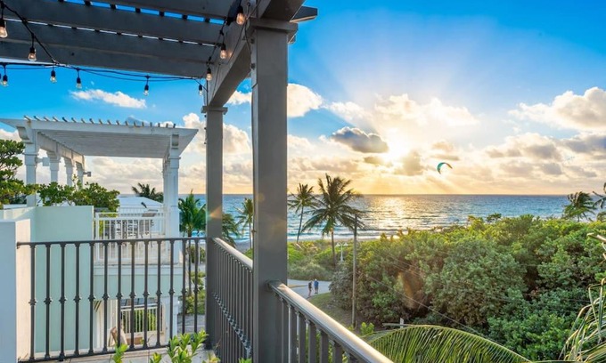 North Beach Casa | Oceanfront 4 Bedroom Villa with Pool Steps to the Beach!