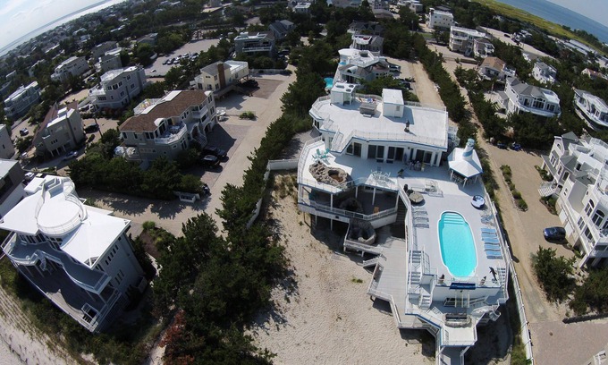 Loveladies Casa | Lux Oceanfront 7 + BR, piscina, bañera de hidromasaje - $ 21,500 wk. Correo electrónico para especiales de junio.