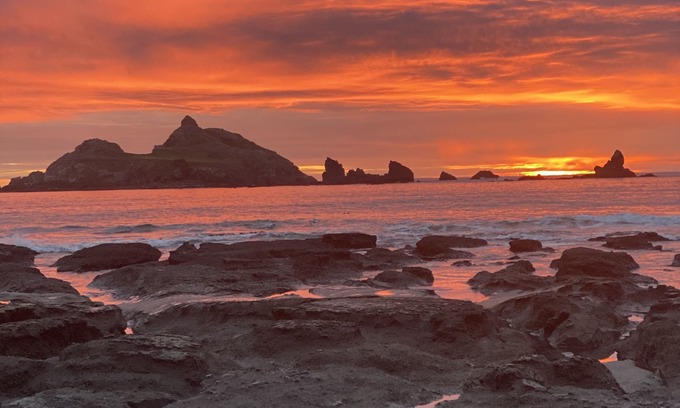 Crescent City North Casa | Pebble Beach House, frente al mar, avistamiento de ballenas, bosques de secoyas, surf, puestas de sol