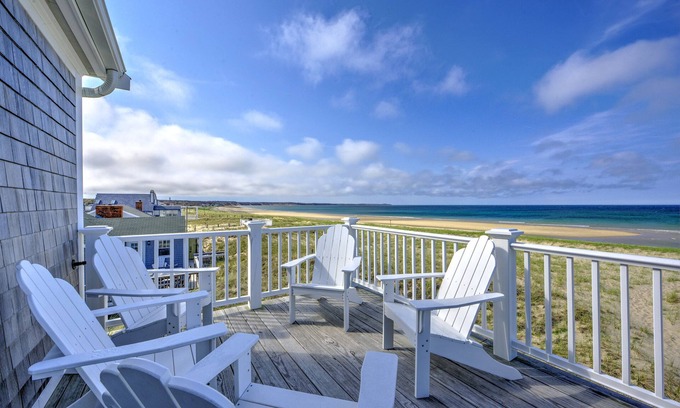 Sagamore Beach Casa | Oceanfront at Sagamore Beach, Updated Home with Gorgeous Views
