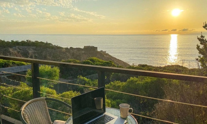 Tunquen Cabina | Frente al Mar cabaña Estudio Roca