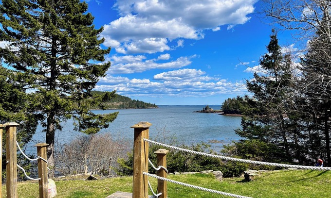 St. Andrews Cabaña | Casa frente al mar con vistas a la bahía Passamaquoddy