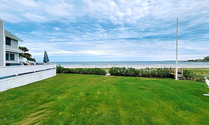 Kennebunkport Casa | Oceanfront Home on Goose Rocks Beach, Kennebunkport