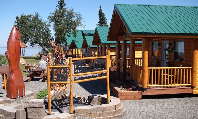 Clam Gulch Cabina | Oceanfront Alquiler de cabañas de vacaciones cerca de Ninilchik, Alaska