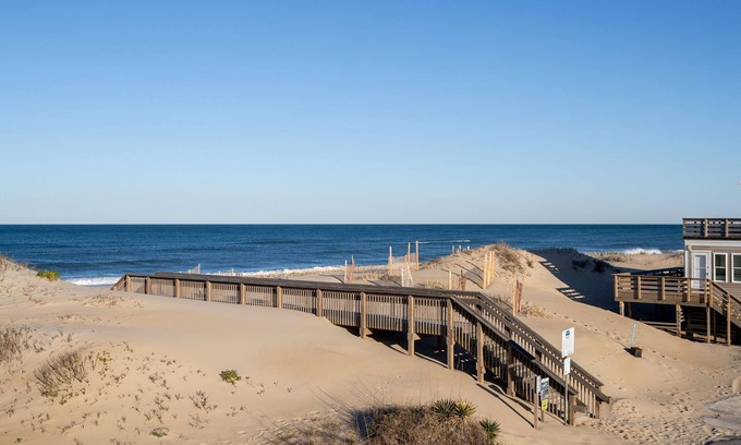 South Nags Head Casa | Oceanfront Views at Good Day Sunshine