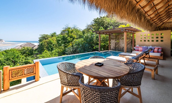 Sector R Villa | Ocean View Villa with Theater Room & Exclusive Beach Access