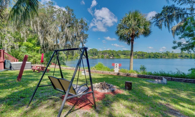 Ocklawaha Casa | Ocklawaha House en Lake Fay con mesa de billar y jacuzzi
