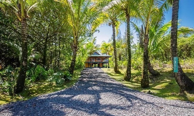 Keaau Cabina | OCT 22,23 & November SALE-TreeHouse Vibe AC-WiFi-BBQ-W&D-Cliffs.