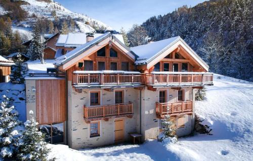 Valloire Chalet De Esquí | Odalys Chalet Les Lions Blancs