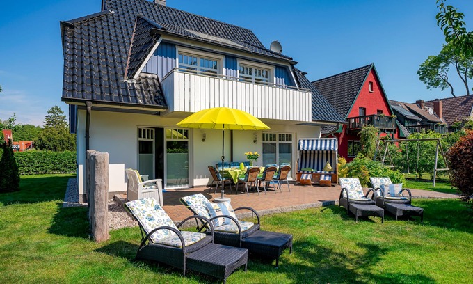Ostseebad Prerow Casa | Idilio de invierno junto al mar incl. Camas, WiFi, leña, 6 h sauna, .. y más