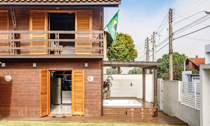 Vila Nova Casa | Ogram Cabana - Con jacuzzi, a 3 minutos playa