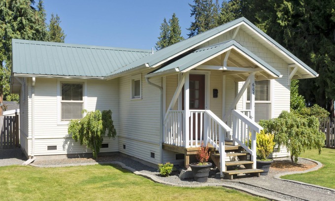 Port Angeles Casa | ¡Oh casa feliz día! Por diversión o negocios