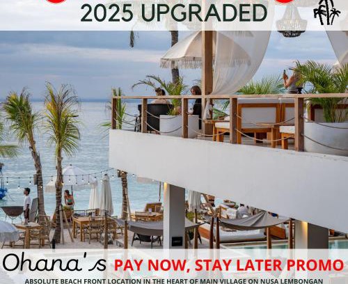 Jungut Batu Complejo | Ohana's Beachfront Resort & Beach Club