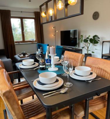Michelbach an der Bilz Apartamento | OhPardon! MICHELBACH - Garten & Balkon, Sauna, Netflix