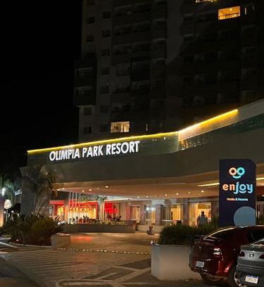 Olimpia Apartamento | Olímpia Park Resort - APTO 1 Quarto P/6 Pessoas