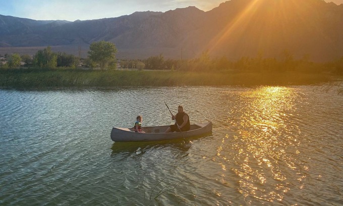 Olancha Alquiler De RV | Olancha Lakeside Tent Site #5 Near Lone Pine