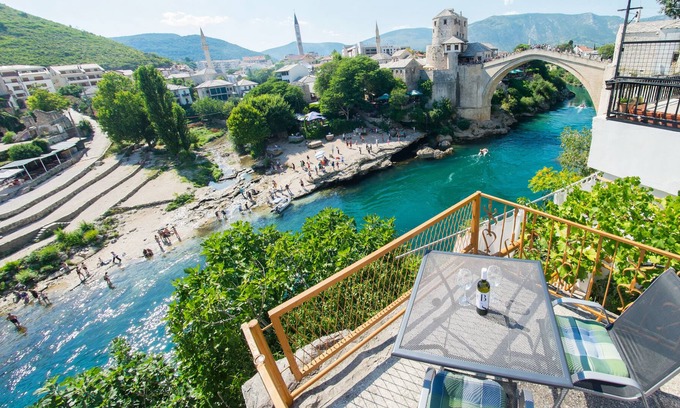 Mostar Old Town Apartamento | Old Bridge Terrace Apartment