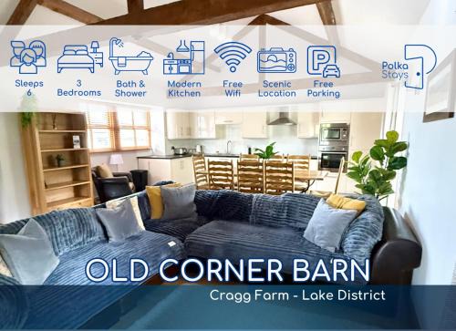 Penrith Casa | Old Corner Barn Lake District Escape by PolkaStays