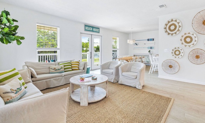 San Juan Casa | "Old Florida" Style Beach House en Seagrove, a pocos pasos del océano