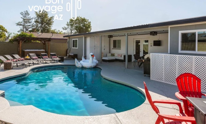 Peaceful Valley Casa | Old Town Scottsdale Gem Heated Pool Hot Tub