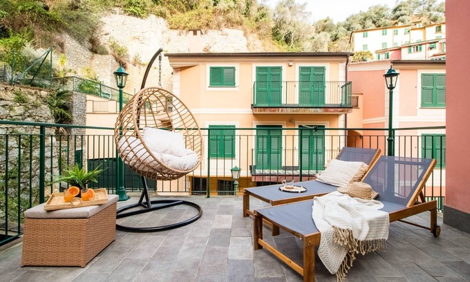 Portofino Apartamento | Olive Bay Terrace in Portofino - 5min from Piazzetta