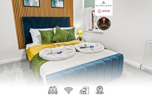 Newport Apartamento | Olive Haus Stylish & Cosy 4 BR By AltoLuxo Short Lets & Serviced Accommodation With Free Wifi & Parking