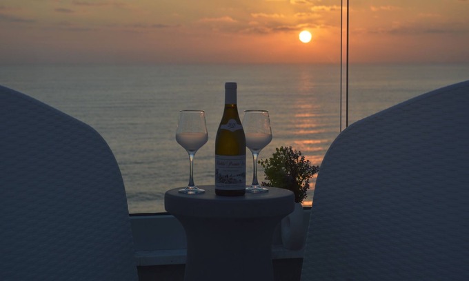 Kissonerga Casa | Olymp Luxury House - Beachfront House with Amazing Sea Views and a Private Pool.