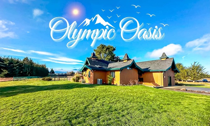 Sequim Casa | Olympic Oasis Tranquil Retreat Near Dungeness Wildlife Refuge Hot Tub