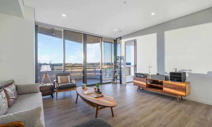 Sydney Olympic Park Apartamento | Olympic Park/Excellent view/2Br/ By Train/Shopping