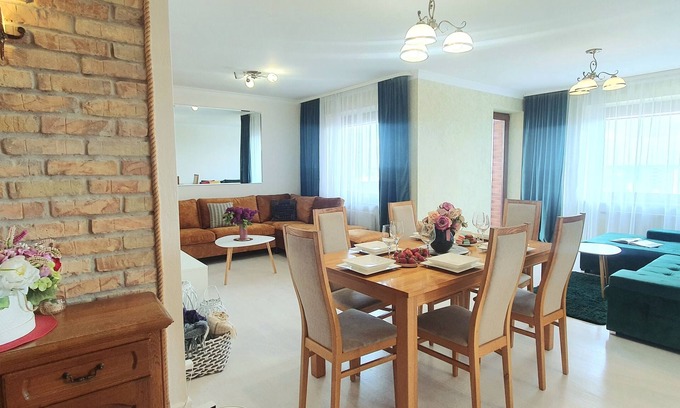 Siauliai Apartamento | On 14 floor!!! Spacious apartment in Šiauliai