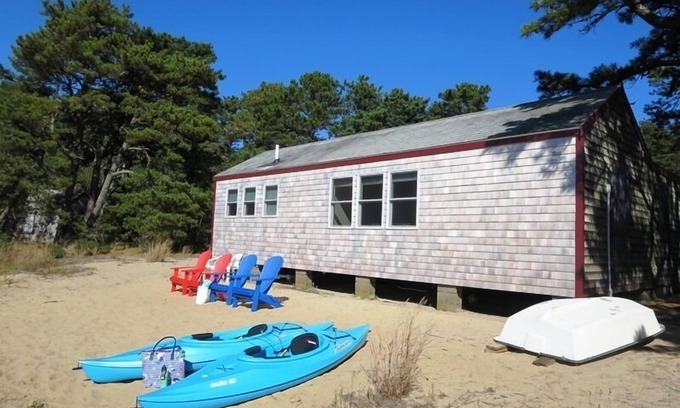 Chatham Cabaña | Campamento largo - Se admiten mascotas, en Goose Pond
