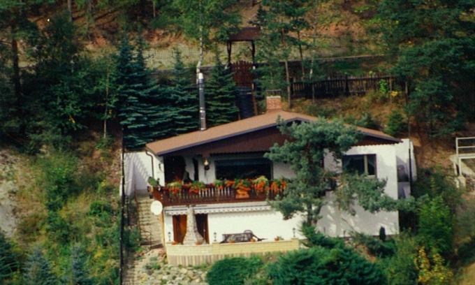 Unterweißbach Casa | Ubicación del bosque con muy bonitas vistas panorámicas de 2 valles.