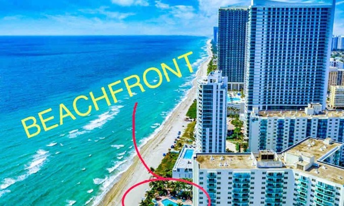 Hollywood South Central Beach Apartamento | On The Sand - All The Amenities - Hollywood Beach