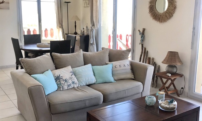 Soulac-sur-Mer Apartamento | On the seafront with breathtaking ocean views