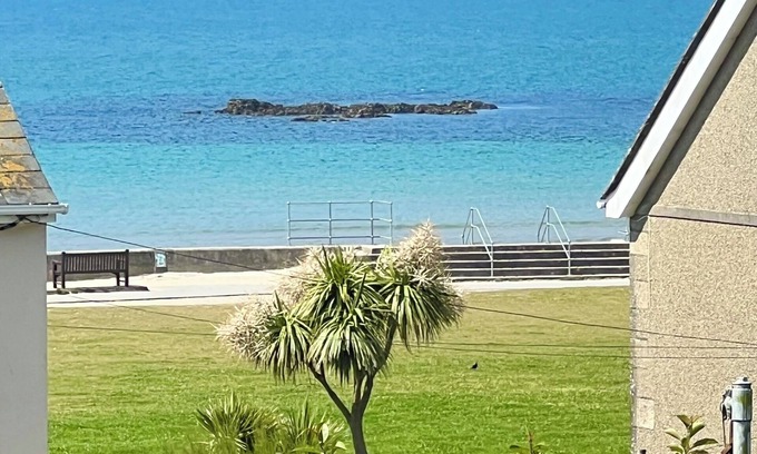 Marazion Apartamento | Apartamento de una habitación en el primer piso con balcón y cerca de la playa y del pueblo