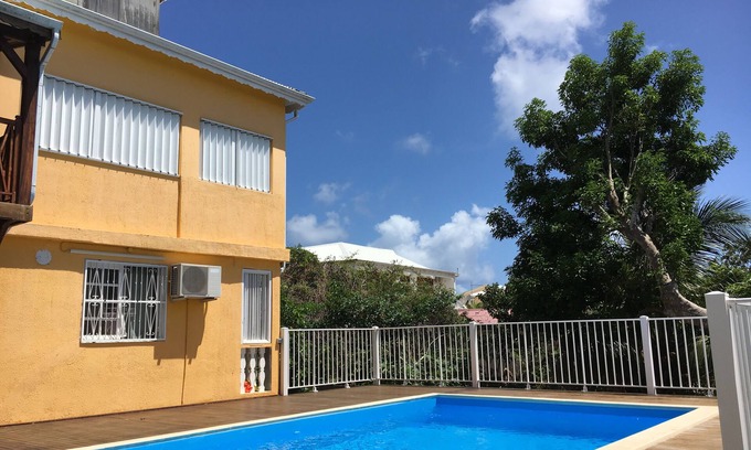 L'Houezel Apartamento | Apartamento de 1 dormitorio, piscina, Gosier