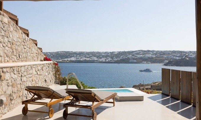 Kanalia Apartamento | One-Bedroom Apartment, with small private pool and sea view (4A Seaside)