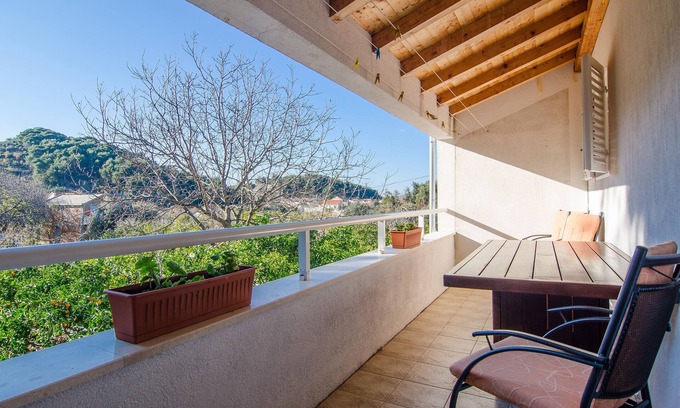 Zuljana Apartamento | Apartamento para dos personas con una terraza Zuljana, Peljesac (A-4574-c)