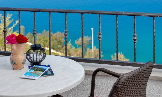 Drasnice Apartamento | Apartamento de una habitación con terraza y vista al mar Drasnice, Makarska (A-2581-a)