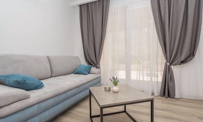 Donja luka Apartamento | Apartamento de una habitación con una terraza Makarska (A-19134-c)