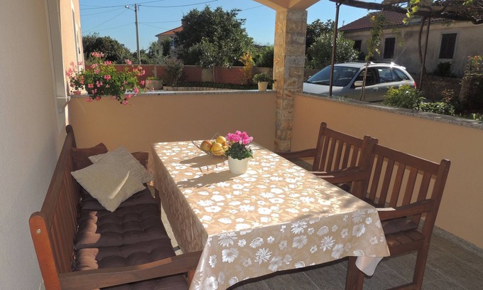 Gabonjin Apartamento | Apartamento de una habitación con una terraza Gabonjin, Krk (A-20351-b)
