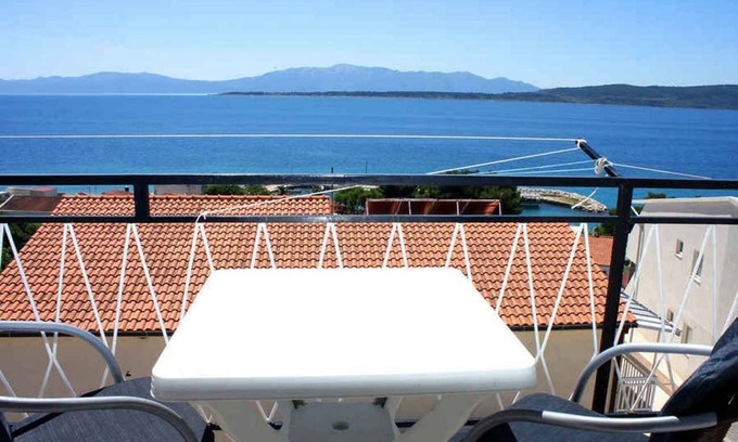 Blato Apartamento | Apartamento de una habitación con balcón y vista al mar Zivogosce - Blato, Makarska (A-22253-h)
