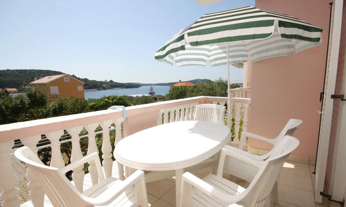 Soline Apartamento | Apartamento de una habitación con terraza y vista al mar Bahía Soline, Dugi otok (A-448-b)