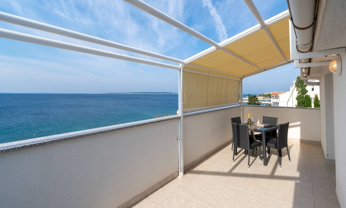 Mandre Apartamento | Apartamento de una habitación en la playa Mandre, Pag (A-4093-b)