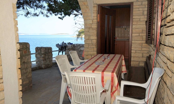 Island Dugi Otok Apartamento | Apartamento de una habitación en la playa Lavdara, Dugi otok (A-434-b)