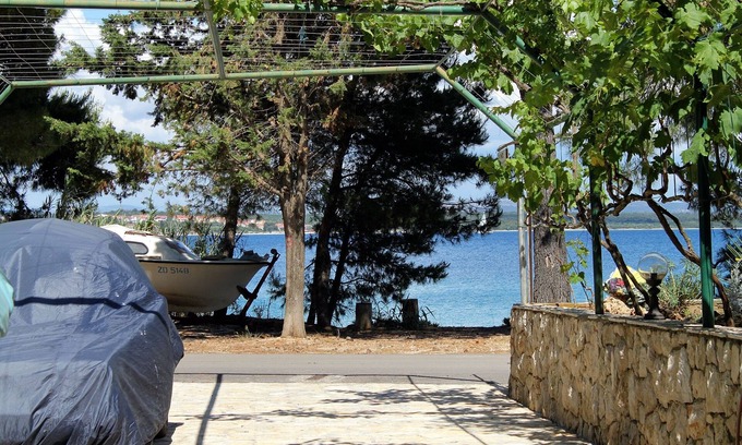 Tkon Apartamento | Apartamento de una habitación en la playa Tkon, Pasman (A-698-c)