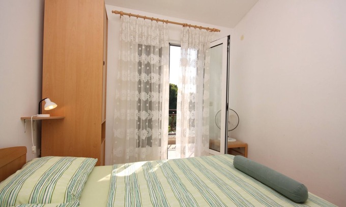 Maslinica Apartamento | Apartamento de una habitación con balcón y vista al mar Maslinica, Solta (A-5184-b)