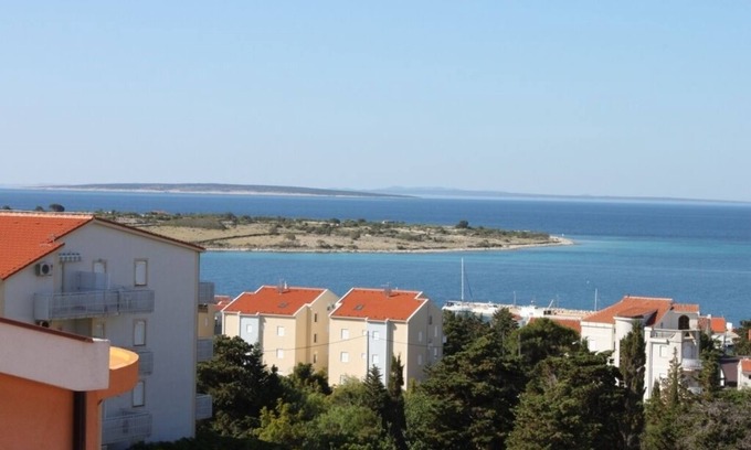 Novalja Apartamento | Apartamento de una habitación con balcón y vista al mar Novalja, Pag (A-6341-e)